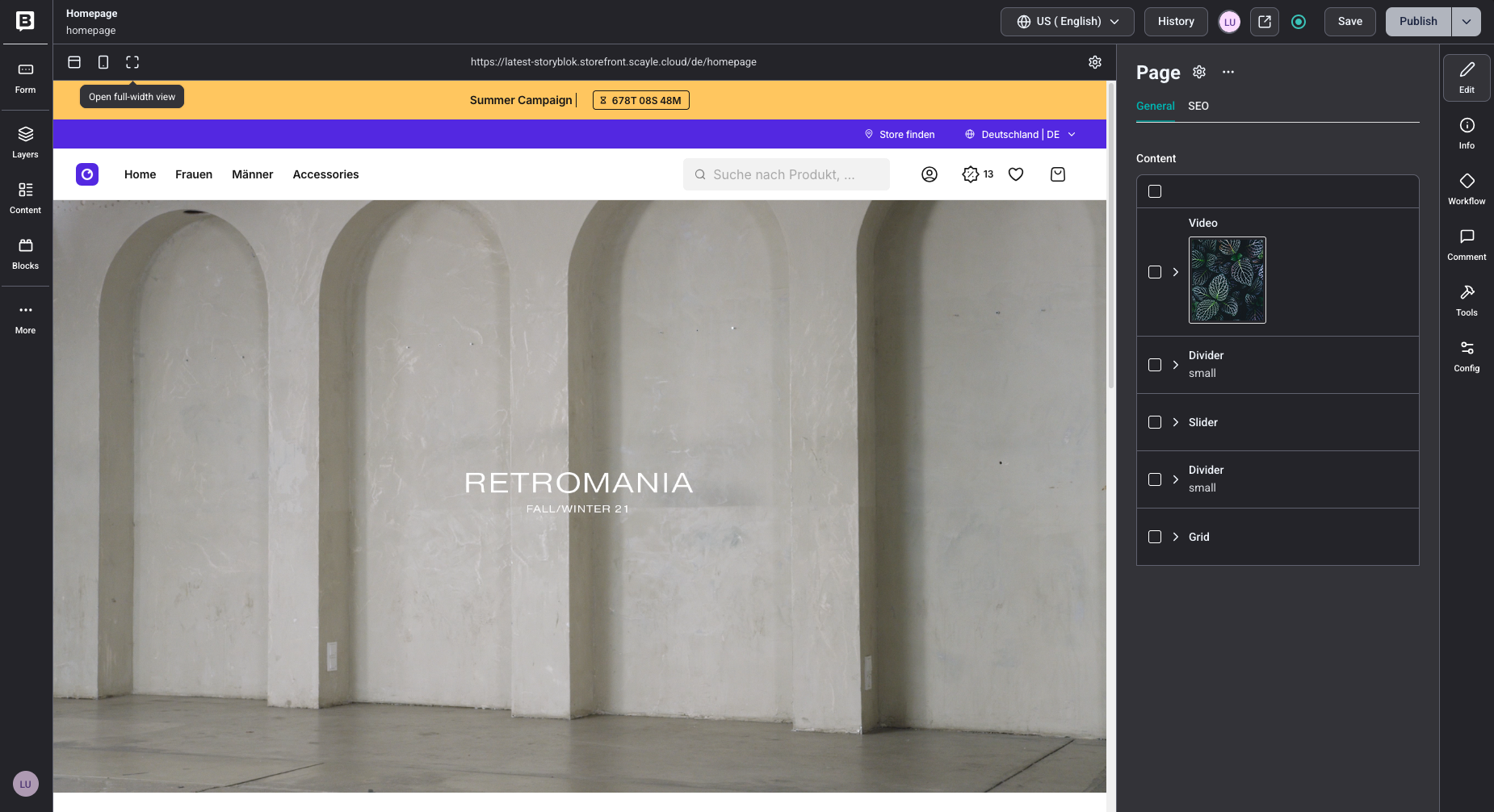 Storyblok Preview